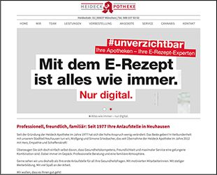 Website Link Heideck Apotheke
